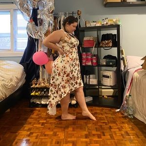 Elegant flower dress